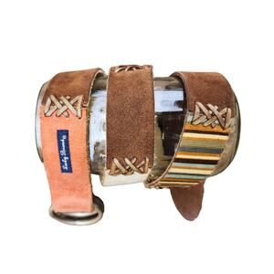 Lucky Brand Multicolor Suede Belts